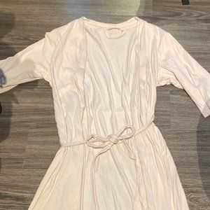 Pink La Vie En Rose Bathrobe, Size Small.